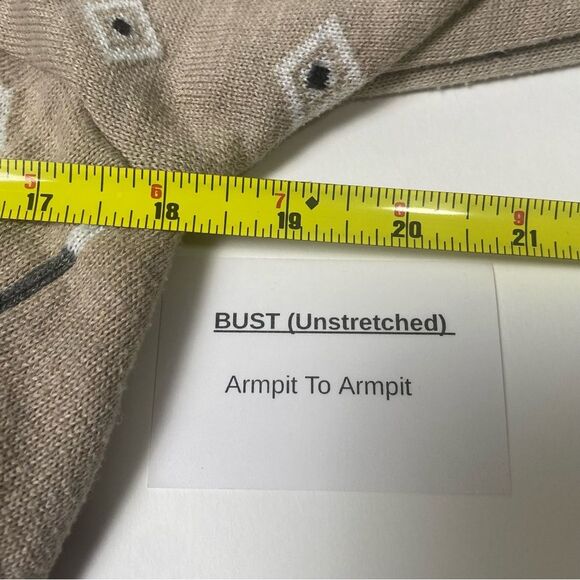 Freeway Boho Southwestern Open Front Cardigan Pancho Women's Size Large - Picture 11 of 12